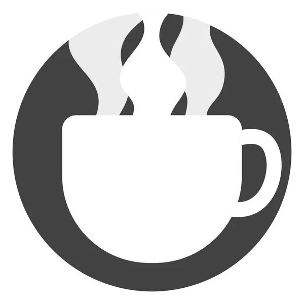 Ikona Wektora Filiżanki Kawy — Wektor stockowy