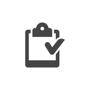 Onay işareti Modern düz simgesi ile takvim. Tamamlanmış görev, bitiş olay, saat kaldı, kavram grafik ekibimizi yapılan denetim listesi. Web ve glif tarzı App için izole vektör