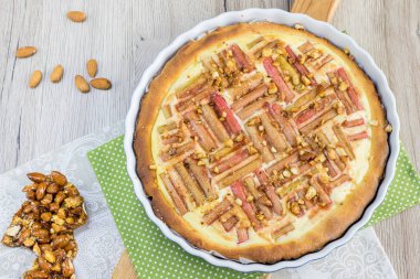 Ravent pasta karamelize badem krokant en iyi manzaralı