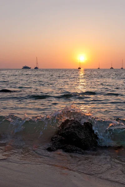 Prachtige oceaan zonsondergang — Stockfoto