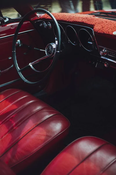 Carro Vintage Luxo Nós Carro — Fotografia de Stock