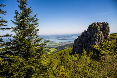 Chiemgau, kampenwand, bavyera, Almanya
