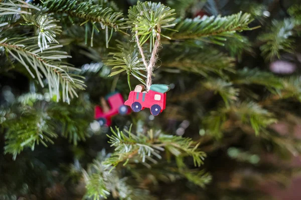 Christmasy Elementy Dekoracji Holly Boże Narodzenie — Zdjęcie stockowe