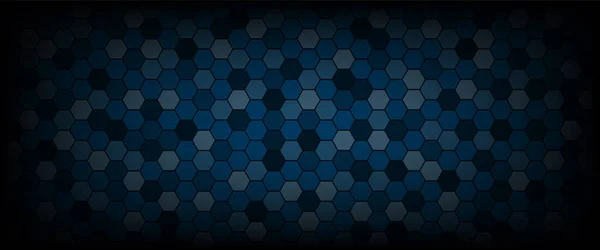 Technologické Hexagon Vzor Pozadí Vektorové Ilustrace — Stockový vektor
