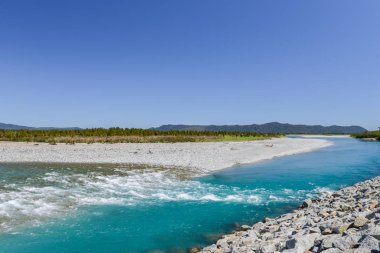 Mavi su akışı Yeni Zelanda