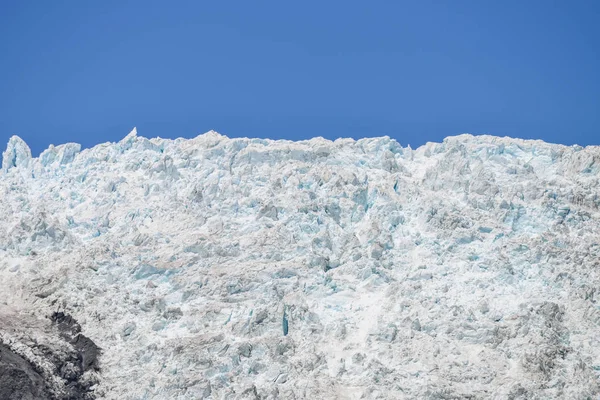 Close Glaciar Franz Josef Nova Zelândia — Fotografia de Stock