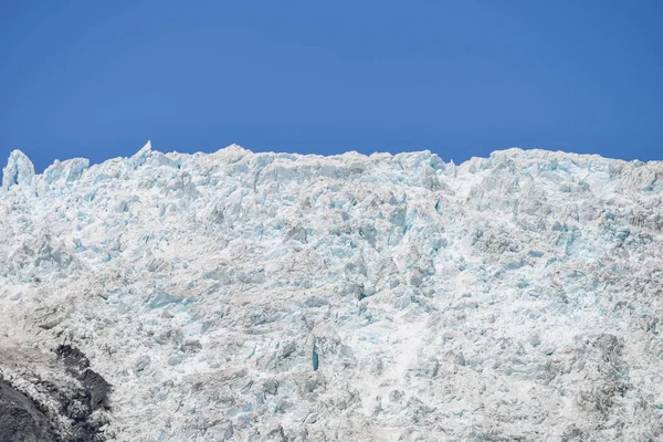 Zbliżenie Franz Josef Glacier Nowej Zelandii — Zdjęcie stockowe