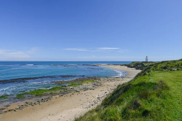 South Island Yeni Zelanda yılında deniz feneri
