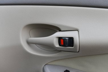 Yakın, modern araba kapısı açacağı içinde