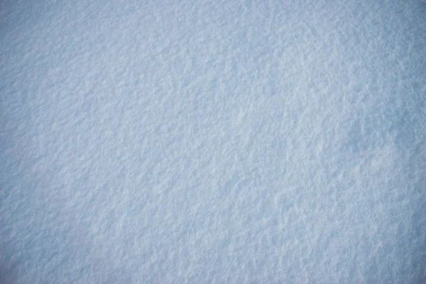 Nieve blanca en el suelo como fondo — Foto de Stock