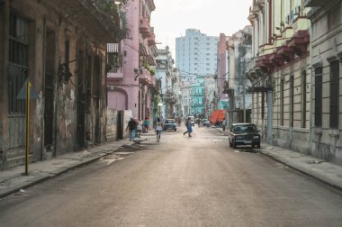 La Habana 'da ikinci sokak.