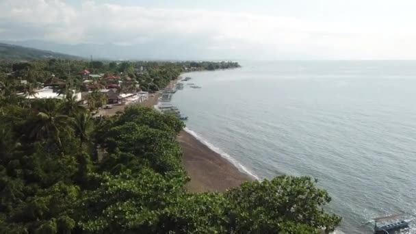 Petit village au bord de la mer — Video