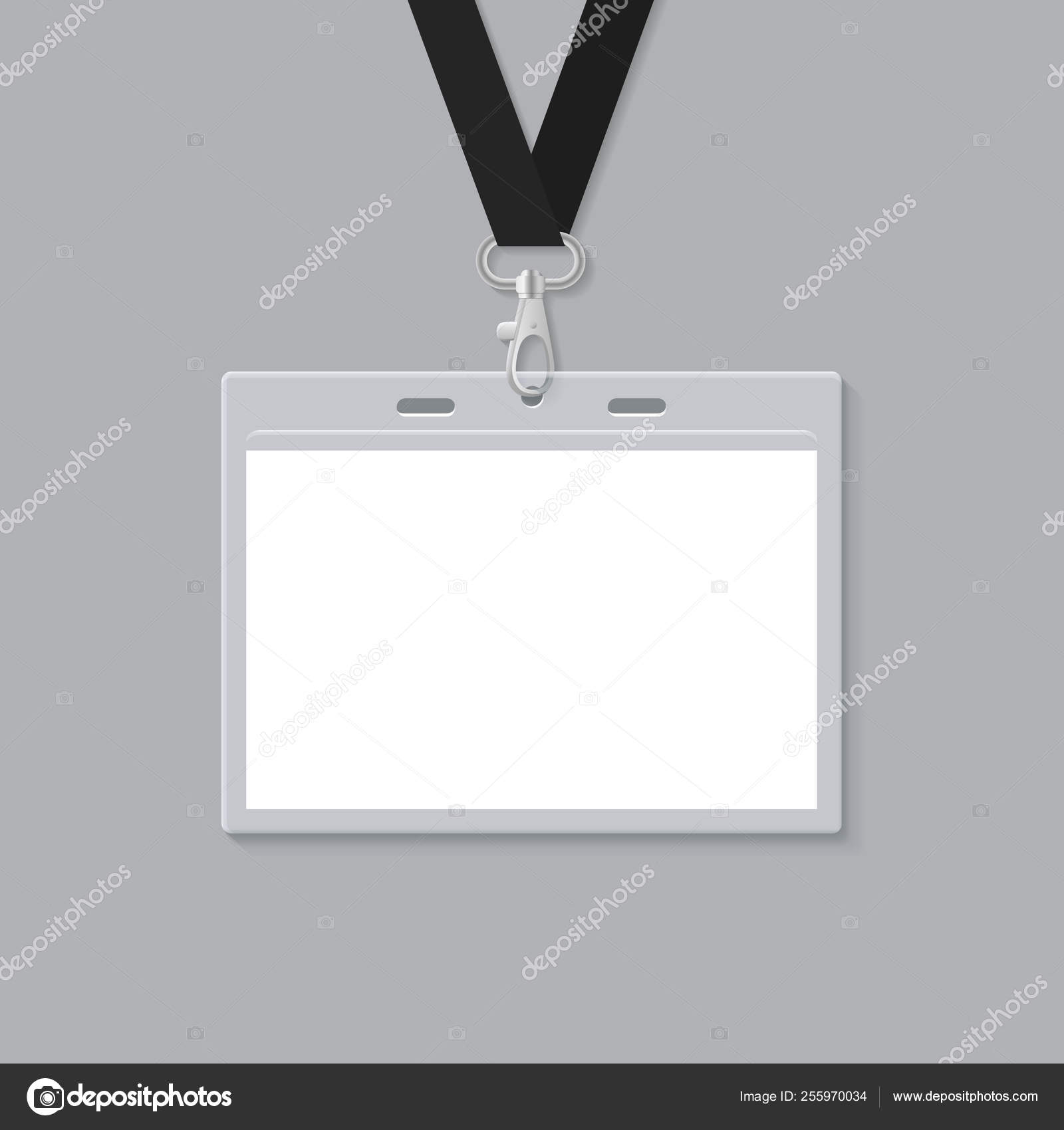 Download Mockup Lanyard Vectores Graficos Imagenes Vectoriales Depositphotos