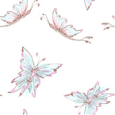 İhale kelebekler sorunsuz kökenli. Güzel ışık mavi kelebekler düzensizce sinek. Uçan güveler ile sorunsuz yumuşak arka. Kumaş, kağıt, ambalaj için uygundur..