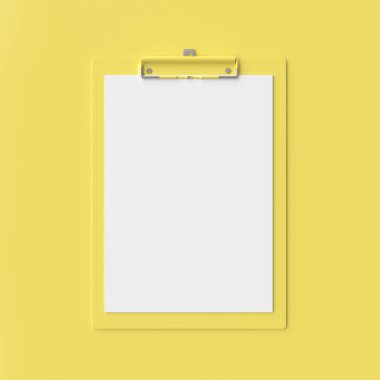 Pano maket sarı renk 