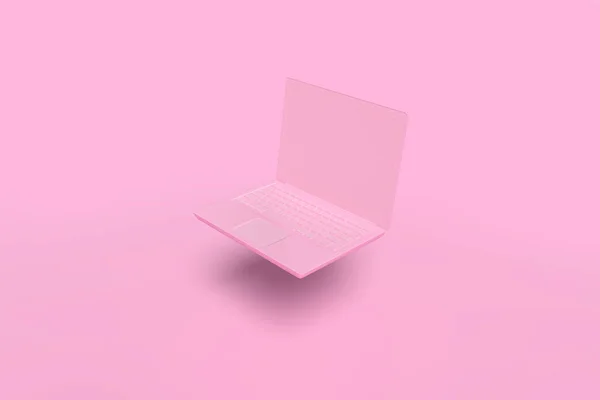 Laptop background — Stock Photo, Image