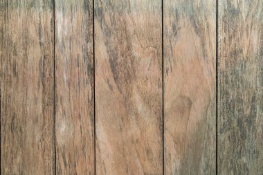 Rustik ahşap masa tahıl doku vintage tarzı ile kapatın. Makro kavram arka plan veya duvar kağıdı ve diğer tasarım için boş şablon ve kopya alanı ile eski ahşap tahta yüzey.