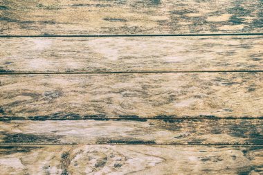 Rustik ahşap masa tahıl doku vintage tarzı ile kapatın. Makro kavram arka plan veya duvar kağıdı ve diğer tasarım için boş şablon ve kopya alanı ile eski ahşap tahta yüzey.