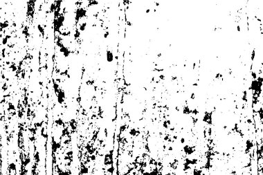 Siyah ve beyaz grunge kentsel doku vektör kopya alanı ile. Soyut illüstrasyon yüzey toz ve kaba kirli duvar arka plan boş şablon ile. Sıkıntı veya kir ve etkisi kavramı - vektör grunge