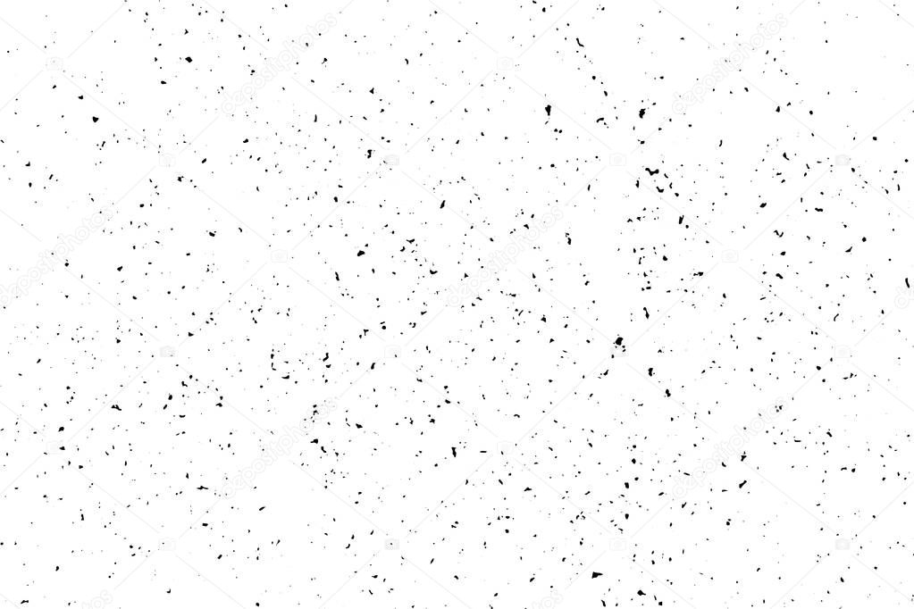 Black and white grunge urban texture vector with copy space. Abstract illustration surface dust and rough dirty wall background with empty template. Distress or dirt and grunge effect concept - vector