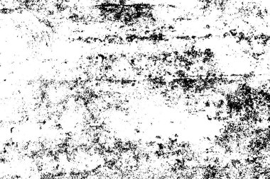 Siyah ve beyaz grunge kentsel doku vektör kopya alanı ile. Soyut illüstrasyon yüzey toz ve kaba kirli duvar arka plan boş şablon ile. Sıkıntı veya kir ve etkisi kavramı - vektör grunge