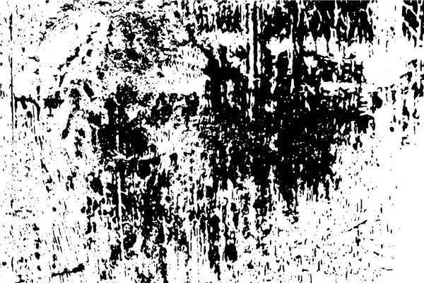 Grunge Vector Textura Urbana Blanco Negro Con Espacio Copia Ilustración — Vector de stock