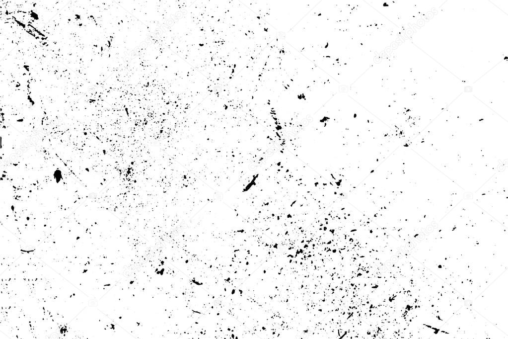 Black and white grunge urban texture vector with copy space. Abstract illustration surface dust and rough dirty wall background with empty template. Distress or dirt and grunge effect concept - vector