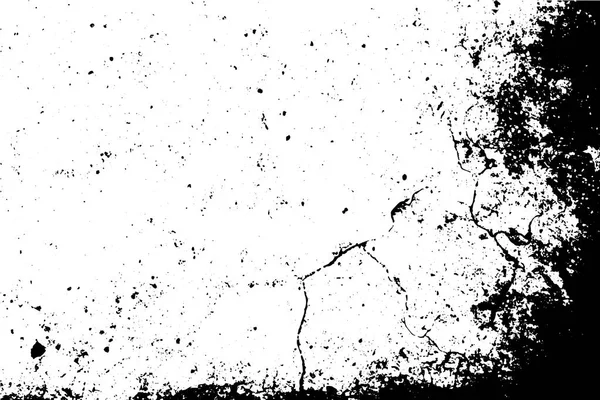 Vecteur Texture Urbaine Grunge Noir Blanc Avec Espace Copie Illustration — Image vectorielle