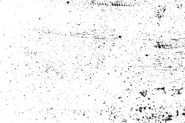 Siyah ve beyaz grunge kentsel doku vektör kopya alanı ile. Soyut illüstrasyon yüzey toz ve kaba kirli duvar arka plan boş şablon ile. Sıkıntı ve grunge etkisi kavramı. Vektör Eps10.