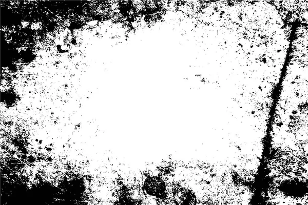 Černá Bílá Grunge Městské Textury Vektor Kopie Prostoru Abstraktní Obrázek — Stockový vektor