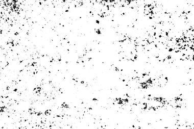 Siyah ve beyaz grunge kentsel doku vektör kopya alanı ile. Soyut illüstrasyon yüzey toz ve kaba kirli duvar arka plan boş şablon ile. Sıkıntı ve grunge etkisi kavramı. Vektör Eps10.