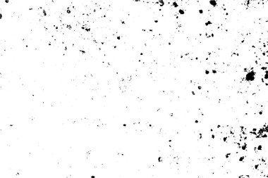 Siyah ve beyaz grunge kentsel doku vektör kopya alanı ile. Soyut illüstrasyon yüzey toz ve kaba kirli duvar arka plan boş şablon ile. Sıkıntı ve grunge etkisi kavramı. Vektör Eps10.