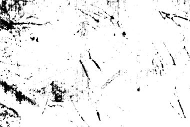 Siyah ve beyaz grunge kentsel doku vektör kopya alanı ile. Soyut illüstrasyon yüzey toz ve kaba kirli duvar arka plan boş şablon ile. Sıkıntı ve grunge etkisi kavramı. Vektör Eps10.