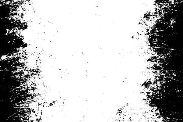 黒と白のグランジ都市テクスチャ ベクトル コピー スペースを持つ 抽象的なイラスト表面ほこりや大まかな汚れた壁の背景に空のテンプレート 苦痛とグランジ効果概念 ベクトル Eps10 — ストックベクタ