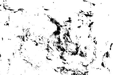 Siyah ve beyaz grunge kentsel doku vektör kopya alanı ile. Soyut illüstrasyon yüzey toz ve kaba kirli duvar arka plan boş şablon ile. Sıkıntı ve grunge etkisi kavramı. Vektör Eps10.