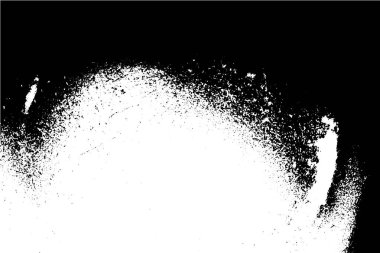 Siyah ve beyaz grunge kentsel doku vektör kopya alanı ile. Soyut illüstrasyon yüzey toz ve kaba kirli duvar arka plan boş şablon ile. Sıkıntı ve grunge etkisi kavramı. Vektör Eps10.