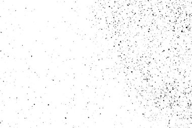 Siyah ve beyaz grunge kentsel doku vektör kopya alanı ile. Soyut illüstrasyon yüzey toz ve kaba kirli duvar arka plan boş şablon ile. Sıkıntı ve grunge etkisi kavramı. Vektör Eps10.