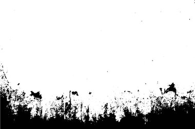 Siyah ve beyaz grunge kentsel doku vektör kopya alanı ile. Soyut illüstrasyon yüzey toz ve kaba kirli duvar arka plan boş şablon ile. Sıkıntı ve grunge etkisi kavramı. Vektör Eps10.