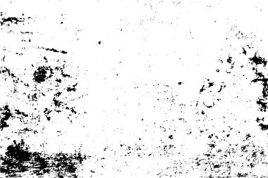 Siyah ve beyaz grunge kentsel doku vektör kopya alanı ile. Soyut illüstrasyon yüzey toz ve kaba kirli duvar arka plan boş şablon ile. Sıkıntı ve grunge etkisi kavramı. Vektör Eps10.