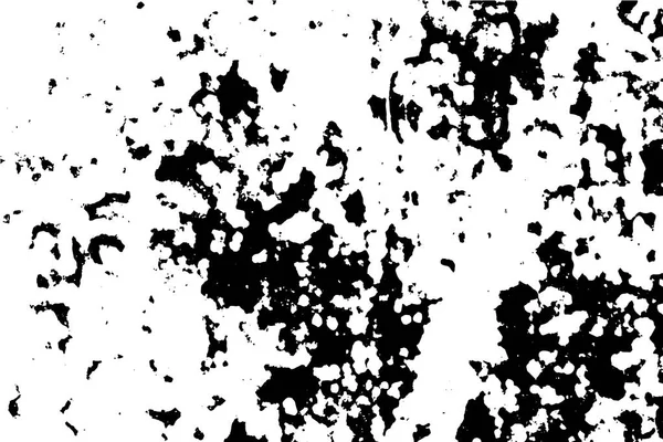 Grunge Vector Textura Urbana Blanco Negro Con Espacio Copia Ilustración — Vector de stock