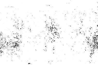 Siyah ve beyaz grunge kentsel doku vektör kopya alanı ile. Soyut illüstrasyon yüzey toz ve kaba kirli duvar arka plan boş şablon ile. Sıkıntı ve grunge etkisi kavramı. Vektör Eps10.