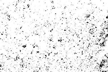 Siyah ve beyaz grunge kentsel doku vektör kopya alanı ile. Soyut illüstrasyon yüzey toz ve kaba kirli duvar arka plan boş şablon ile. Sıkıntı ve grunge etkisi kavramı. Vektör Eps10.