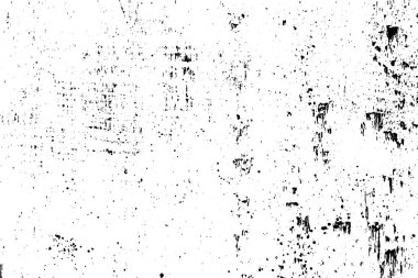 Siyah ve beyaz grunge kentsel doku vektör kopya alanı ile. Soyut illüstrasyon yüzey toz ve kaba kirli duvar arka plan boş şablon ile. Sıkıntı ve grunge etkisi kavramı. Vektör Eps10.