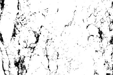 Siyah ve beyaz grunge kentsel doku vektör kopya alanı ile. Soyut illüstrasyon yüzey toz ve kaba kirli duvar arka plan boş şablon ile. Sıkıntı ve grunge etkisi kavramı. Vektör Eps10.