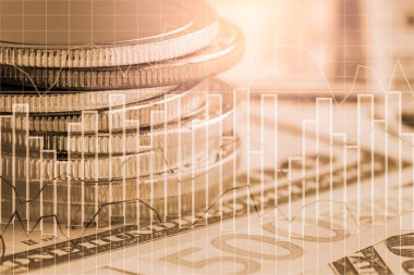 Borsa veya grafik ve şamdan grafiği uygun ticaret forex