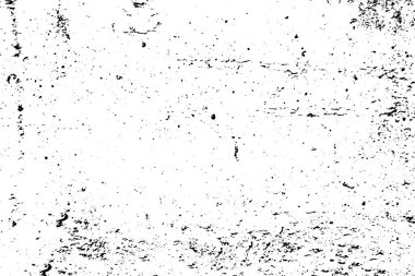 Siyah ve beyaz grunge kentsel doku vektör kopya alanı ile. Soyut illüstrasyon yüzey toz ve kaba kirli duvar arka plan boş şablon ile. Sıkıntı ve grunge etkisi kavramı. Vektör Eps10.