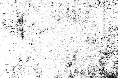 Black and white grunge urban texture vector with copy space. Abstract illustration surface dust and rough dirty wall background with empty template. Distress and grunge effect concept. Vector EPS10. clipart