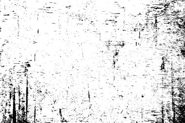 Siyah ve beyaz grunge kentsel doku vektör kopya alanı ile. Soyut illüstrasyon yüzey toz ve kaba kirli duvar arka plan boş şablon ile. Sıkıntı ve grunge etkisi kavramı. Vektör Eps10.