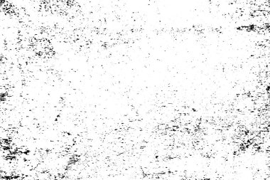 Siyah ve beyaz grunge kentsel doku vektör kopya alanı ile. Soyut illüstrasyon yüzey toz ve kaba kirli duvar arka plan boş şablon ile. Sıkıntı ve grunge etkisi kavramı. Vektör Eps10.