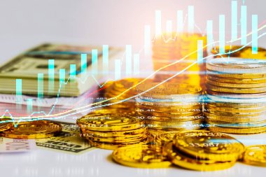 Borsa veya grafik ve şamdan grafiği uygun ticaret forex